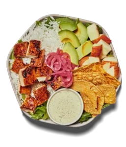 chicken-avocado-ranch-bowl